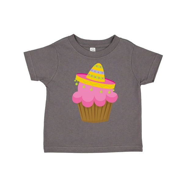 inktastic Cupcake Cinco De Mayo Toddler T-Shirt inktastic Cupcake Cinco De Mayo Toddler T-Shirt